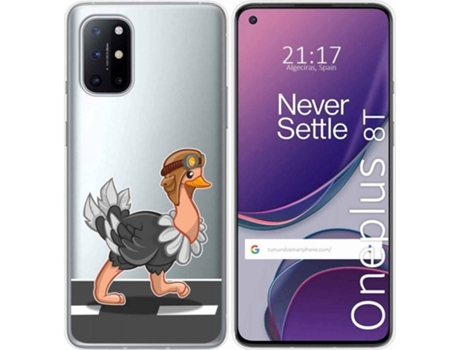 Carcasa OnePlus 8T 5G TUMUNDOSMARTPHONE Avestruz Multicolor