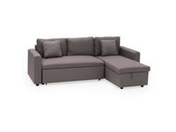 Sofá cama CLARK 3 plazas color topo