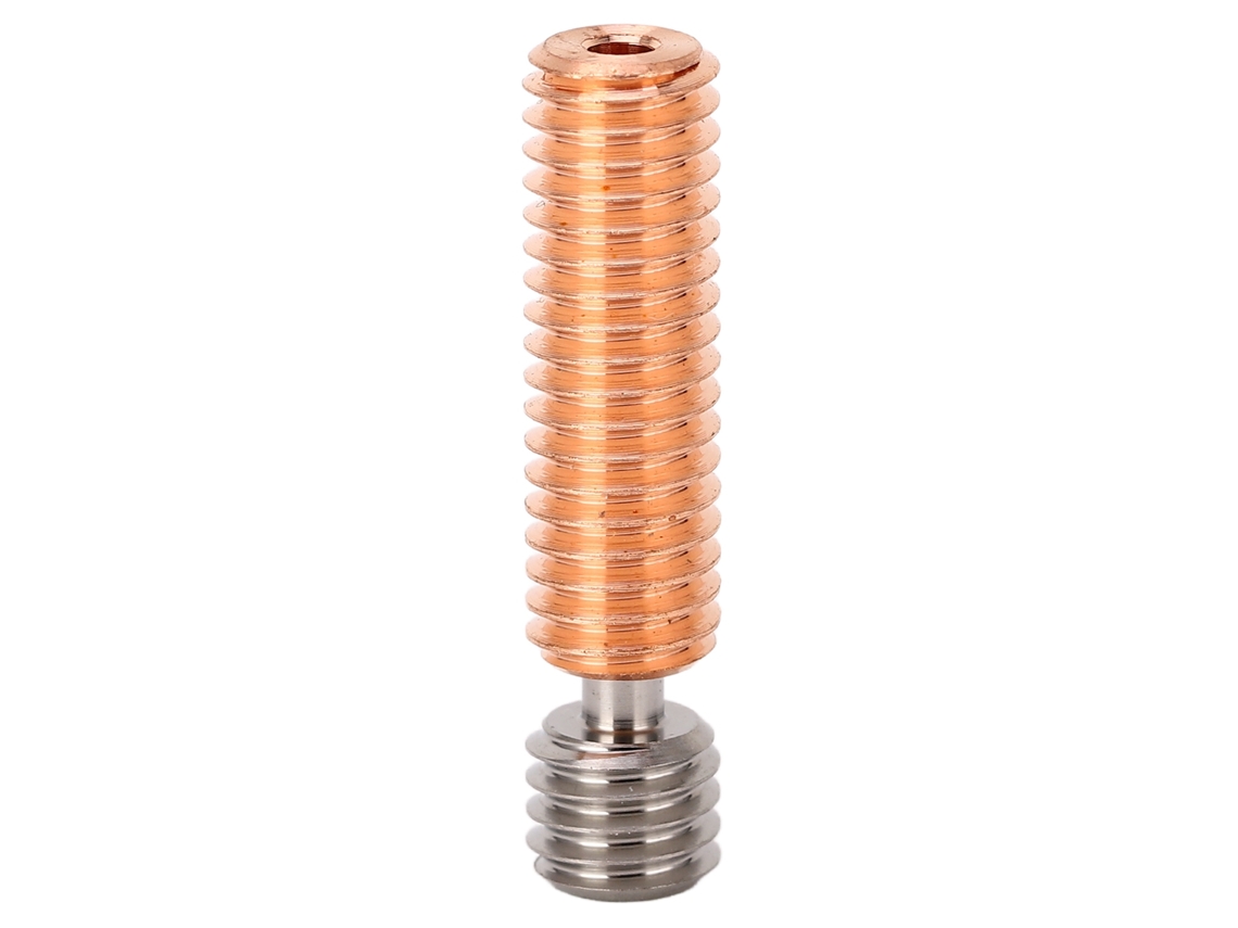 Boquilla De Garganta Bimetálica De Acero Titario Y Cobre Resistente Al Calor Para Impresora 3d Hotend Actualizado Con Rosca