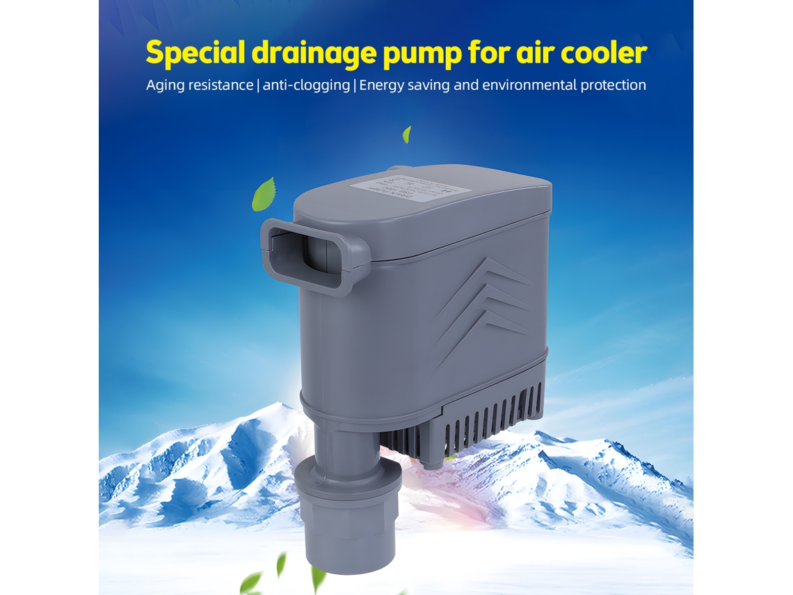 Bomba De Drenaje De Agua 35w 3000l/h Bajo Ruido 110v-240v Para Aire Acondicionado, Pecera, Ventilador De Enfriamiento