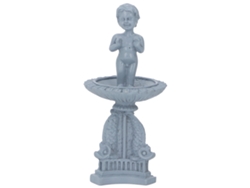 Estatua De Resina De Niño De Jardín Para Casa De Muñecas, Miniatura 1:12.