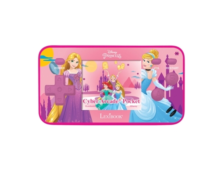 Consola de bolsillo Cyber Arcade® Pocket Disney Princess - pantalla 1.8 '' 150 juegos