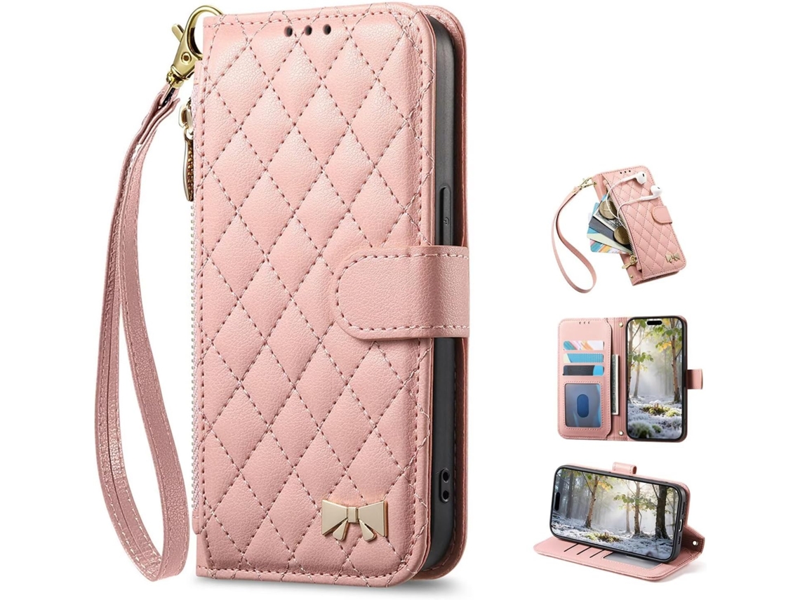 Funda Tipo Cartera Con Cremallera Para El Teléfono Móvil Infinix Note 50 Pro 4g.