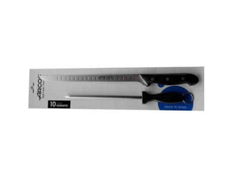 Cuchillo jamon + chaira 8361 blister