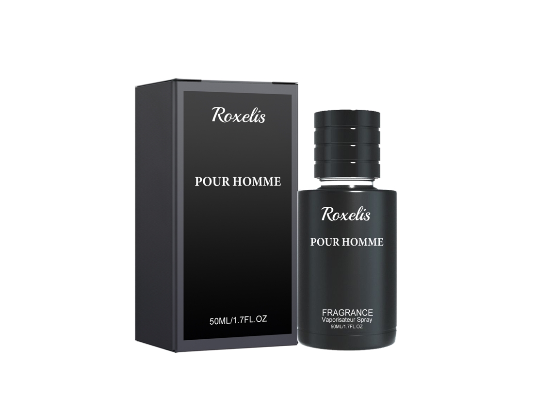 Perfume romántico para hombre Roxelis, fragancia de encanto natural de larga duración.