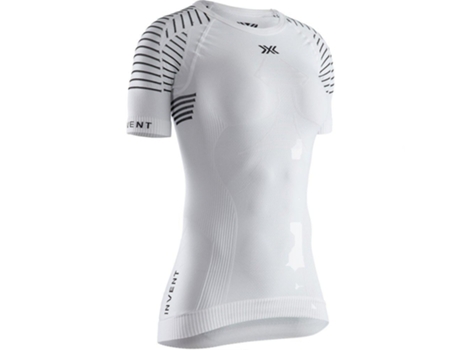 Camiseta de Mujer para Running X-BIONIC Invent Cuello Redondo Blanco (L)