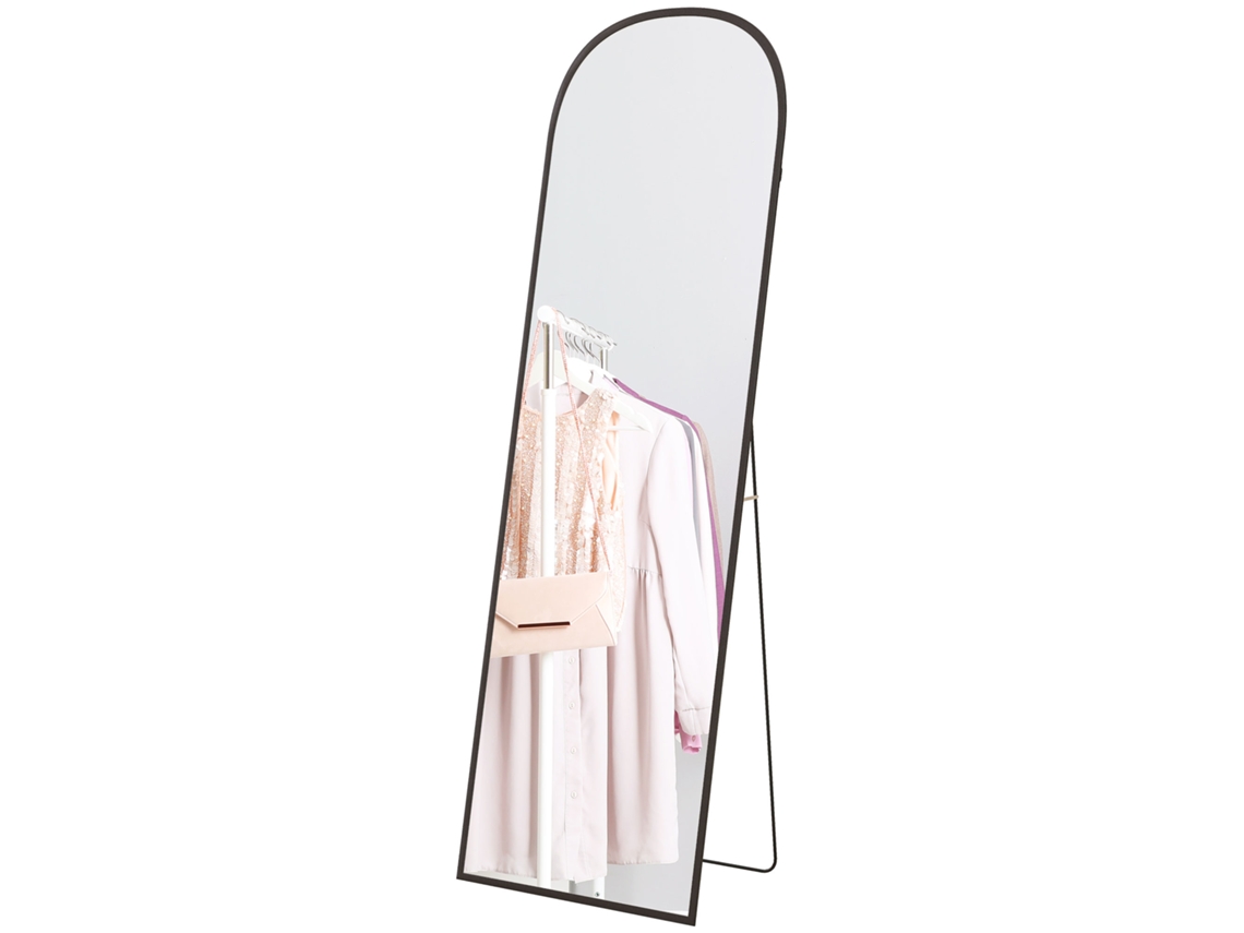 Espejo moderno de cuerpo entero 50x161,5 cm negro