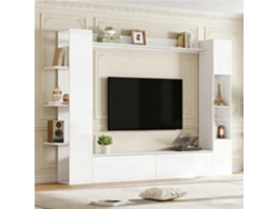 Juego De 4 Armarios De Pared Blancos Con Bisagras Reversibles.