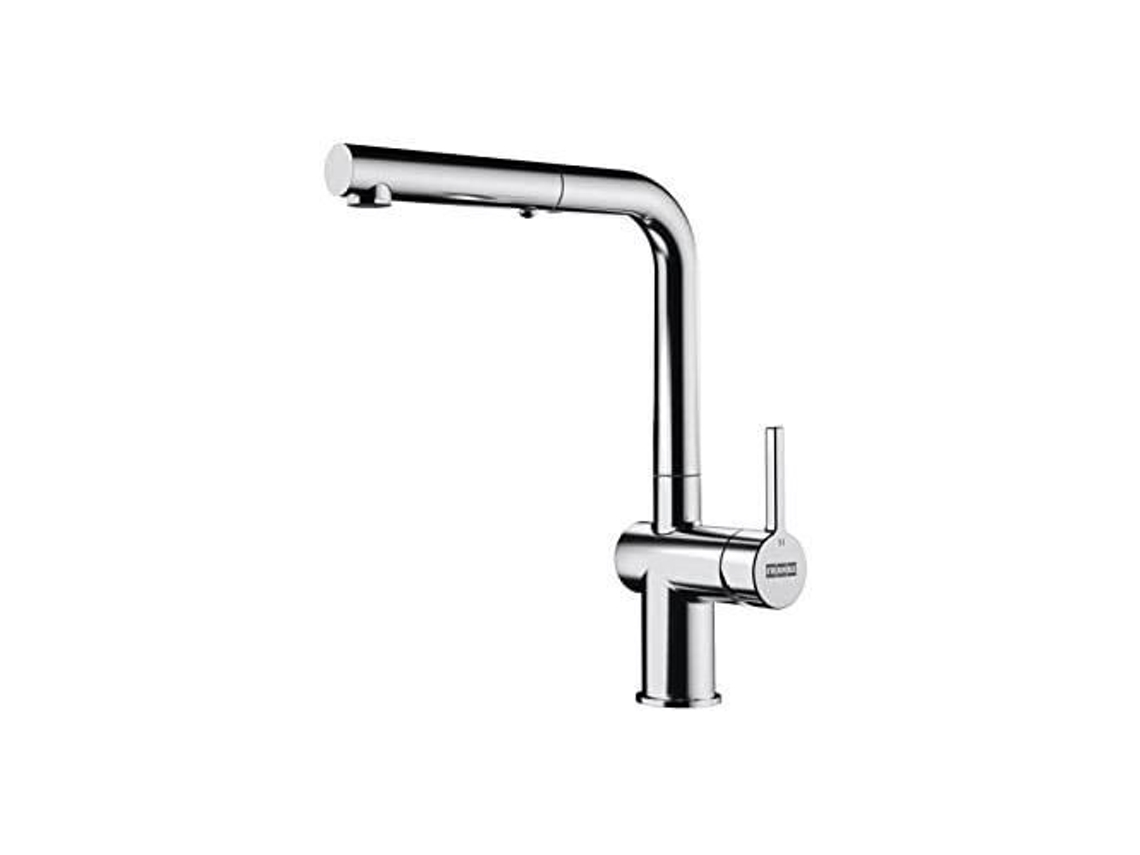Grifo de cocina Franke Active L cromado de un solo tubo derecho