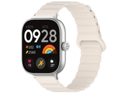 Bracelete Para Redmi Watch 6 / 5 / 4 - Silicone Magnético Brilhante Starlight