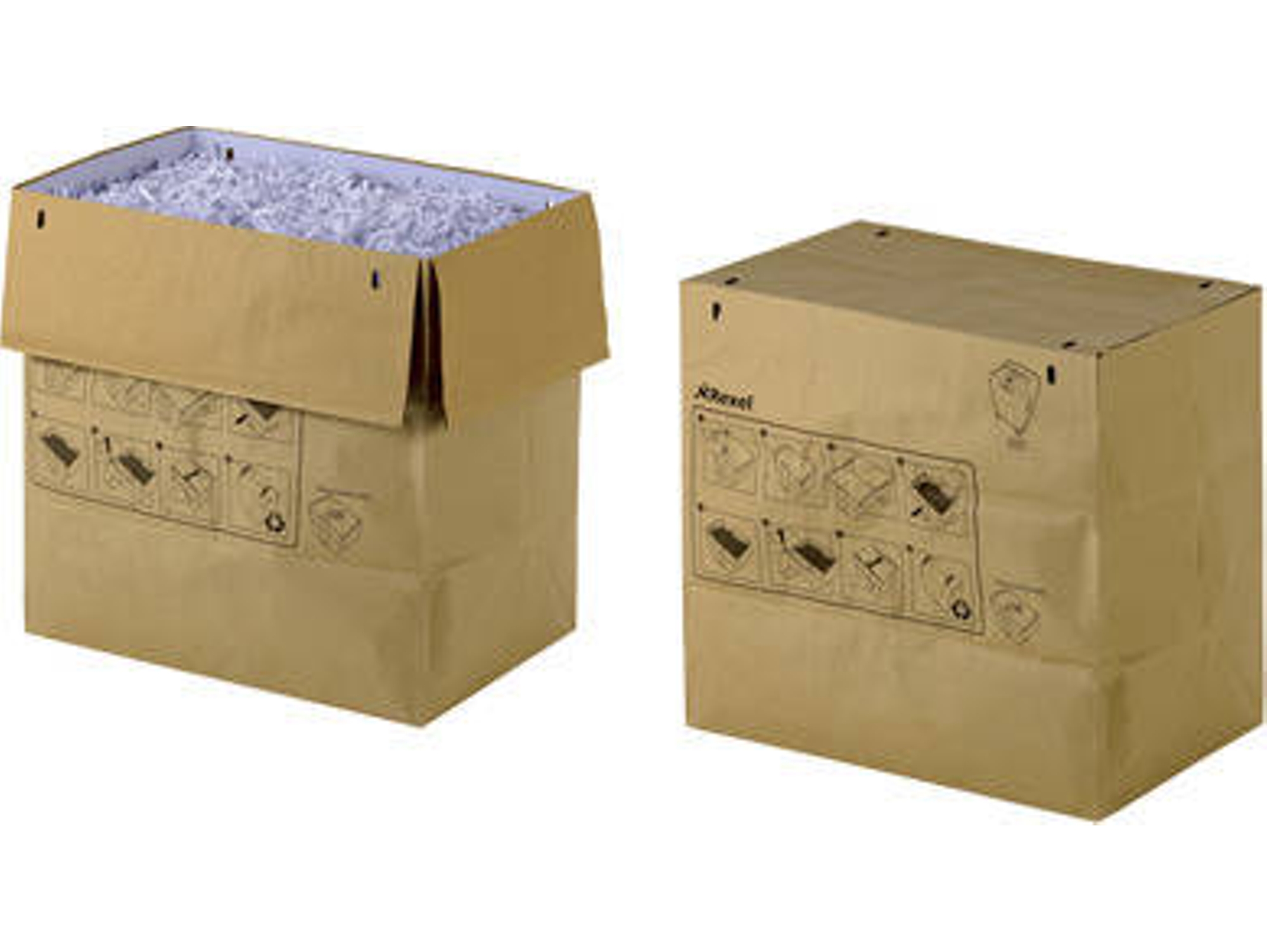 Bolsas para Destructoras de Papel REXEL Mercury Reciclables (Capacidad: 70 L)