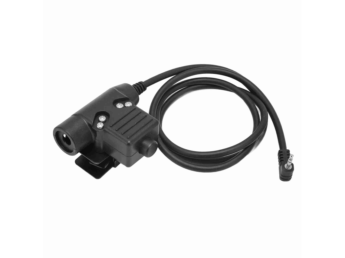 Adaptador Ptt U94 Cable Militar Flexible Para Motorola T5000 T5100 T5200 T5400 T5500 T5700 T5800 T5920 2.5mm