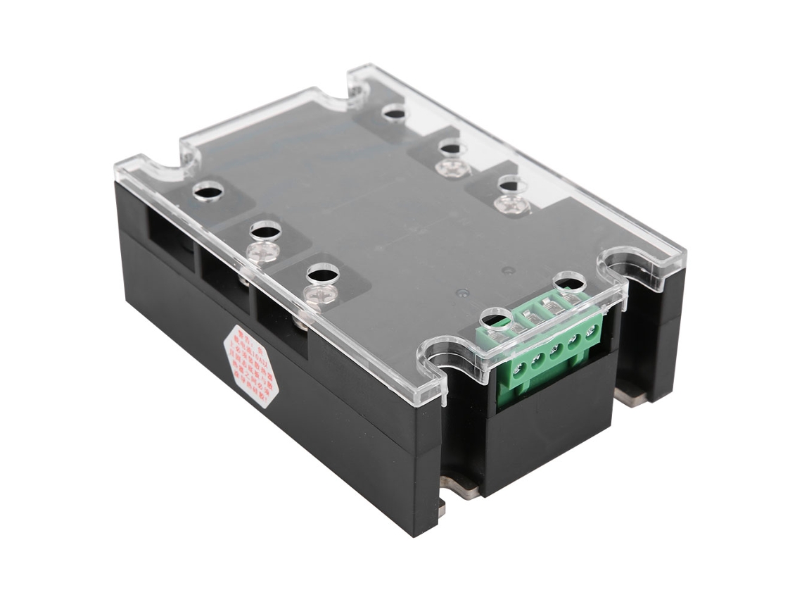 Relé De Estado Sólido De 1 Fase Berm Bem-150-zn-ty-220 Control De Voltaje Cc Isolado Inteligente
