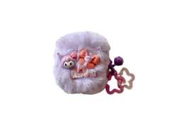 Funda Kuromi para auriculares Bluetooth de Apple, de peluche, ideal para Airpods de 4.ª, 2.ª y 3.ª generación, Pro2, Vayotoy