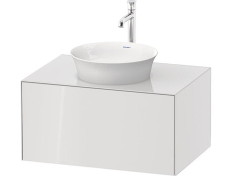 DURAVIT Tulip blanco, mueble de baño montado en la pared, ancho 800 x profundidad 550mm, con 1 extractor, con tecnología de punta, WT49750