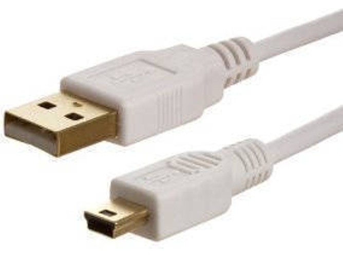 Cable USB INLINE (USB - 50 cm - Blanco)