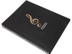 Carpeta para partituras, organizador de archivos musicales, carpeta multicapa transparente