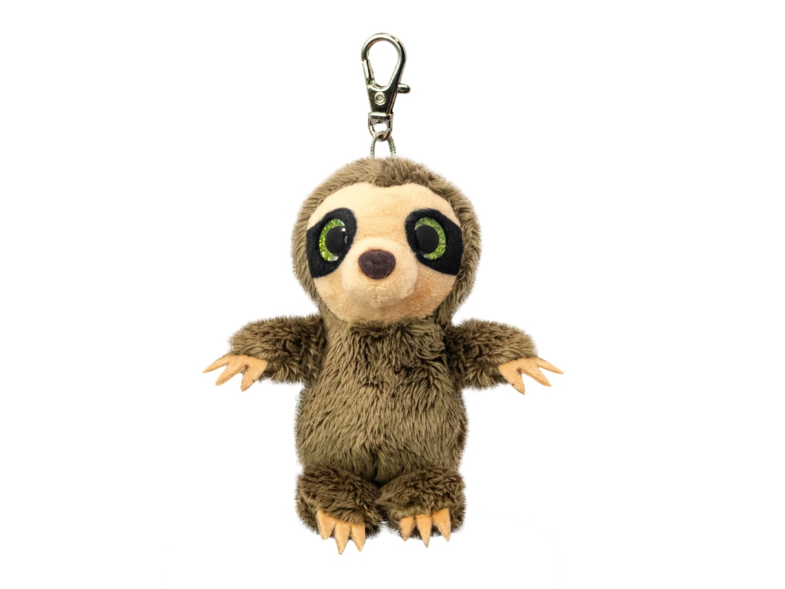 Peluche llavero WILD PLANET Pereza (4 x 9 x 11 cm)