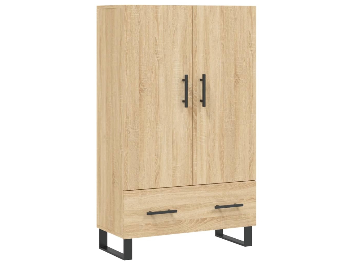 Maison Exclusive - Aparador Alto Madera De Ingeniería Roble Sonoma 69,5x31x115 Cm