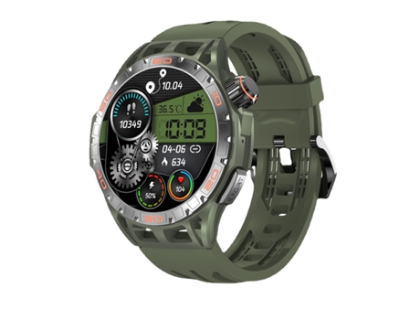 Reloj inteligente militar para exteriores para hombre, pantalla de 466x466, Batería grande de 400mAh, llamada Bluetooth, IP68, resistente al agua V...