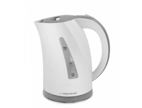 Esperanza Ekk022 Hervidor Eléctrico 1.7 L 2200 W Gris Blanco