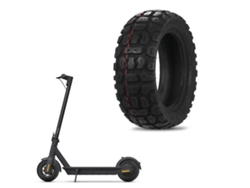 Neumático Para Patinete Eléctrico Sin Cámara De 10x3.0, A Prueba De Explosiones, Antideslizante, De Caucho Macizo Para Uso Todoterreno.