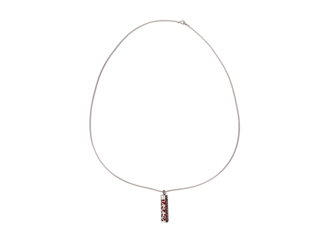 Collar Difusor De Aroma Cilíndrico De Acero Inoxidable N2809