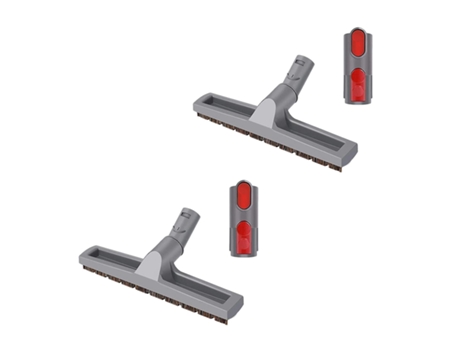 2 cabezales de cepillo para suelo para aspiradora Dyson V7 V8 de crin mixta