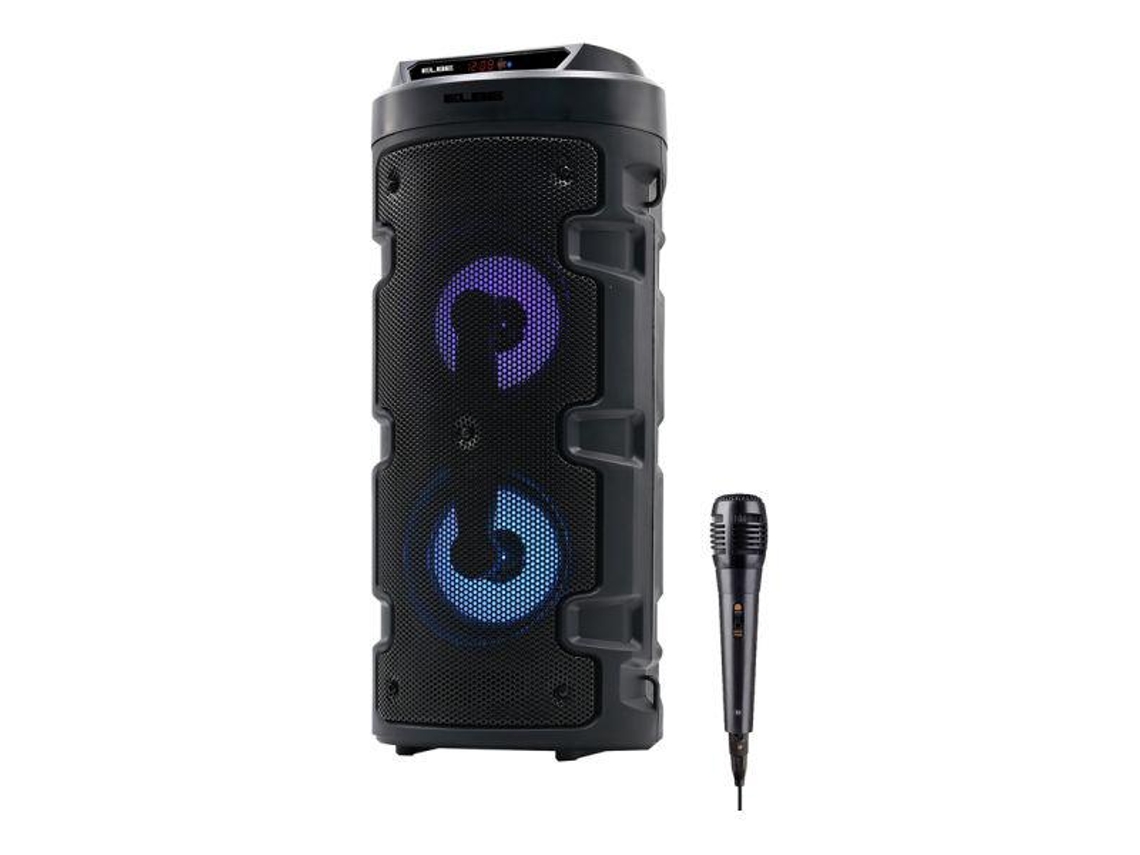Altavoz Bluetooth con Micrófono para Karaoke Elbe Alt-88 10W Negro