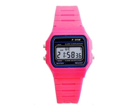 Smartwatch LUGA67 Cuadrado Digital Multifuncional Mujer Silicona Electrónico Led