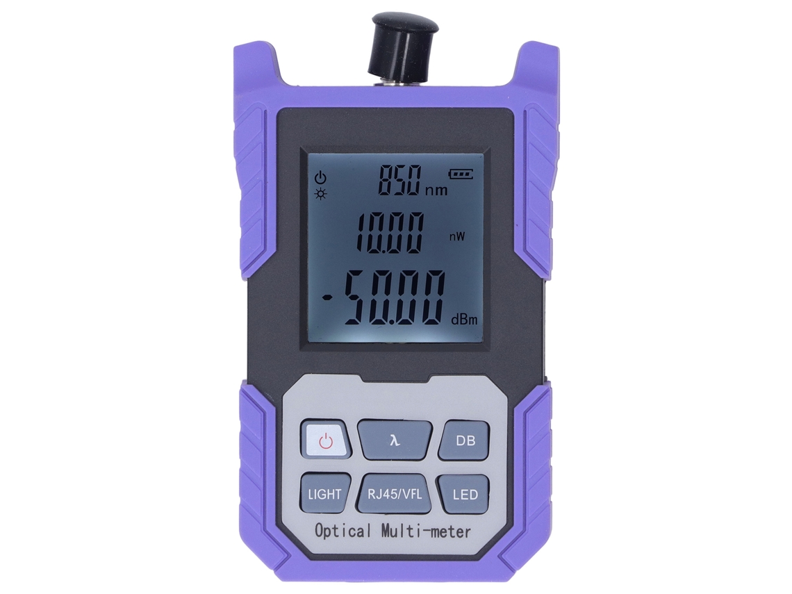 Medidor De Potencia Óptica Con Linterna, Comprobador De Atenuación De Fibra, Sc Fc St -50~26dbm