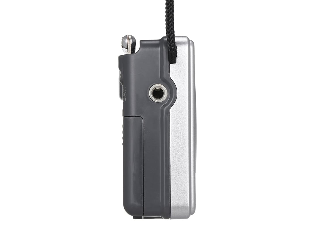 Radio Portátil Mini Am/fm Indin Bc-r2033 Con Altavoz Y Conector Para Auriculares, Antena Telescópica.