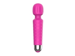 Varita de masaje vibratoria Yizhood, rosa
