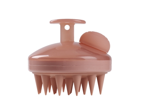 Escova de cabelo massageadora de couro cabeludo, escova de cabelo, escova de shampoo Rosado