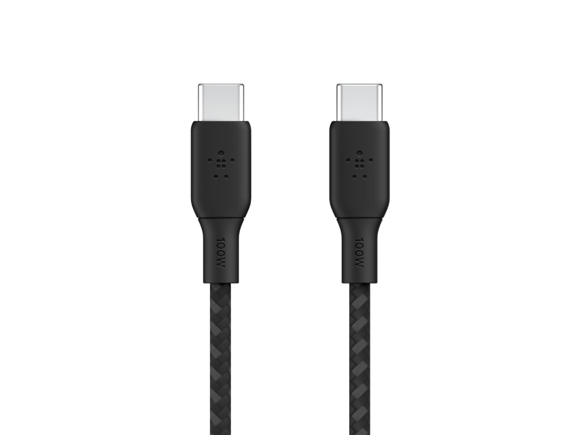 Cable BELKIN Cab014Bt3Mbk USB 3m USB 2.0 USB C Negro
