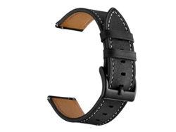 Correa De Cuero De Primera Capa Para Huawei Watch Gt3 46mm/gt Runner Negro Negro