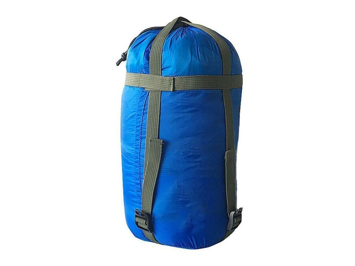 2026-15976-bolsa De Almacenaje Para Saco De Dormir Impermeable Camping Senderismo Nylon Tela Con Cremallera Color Rojo Amarillo Azul Verde Cielo Azul