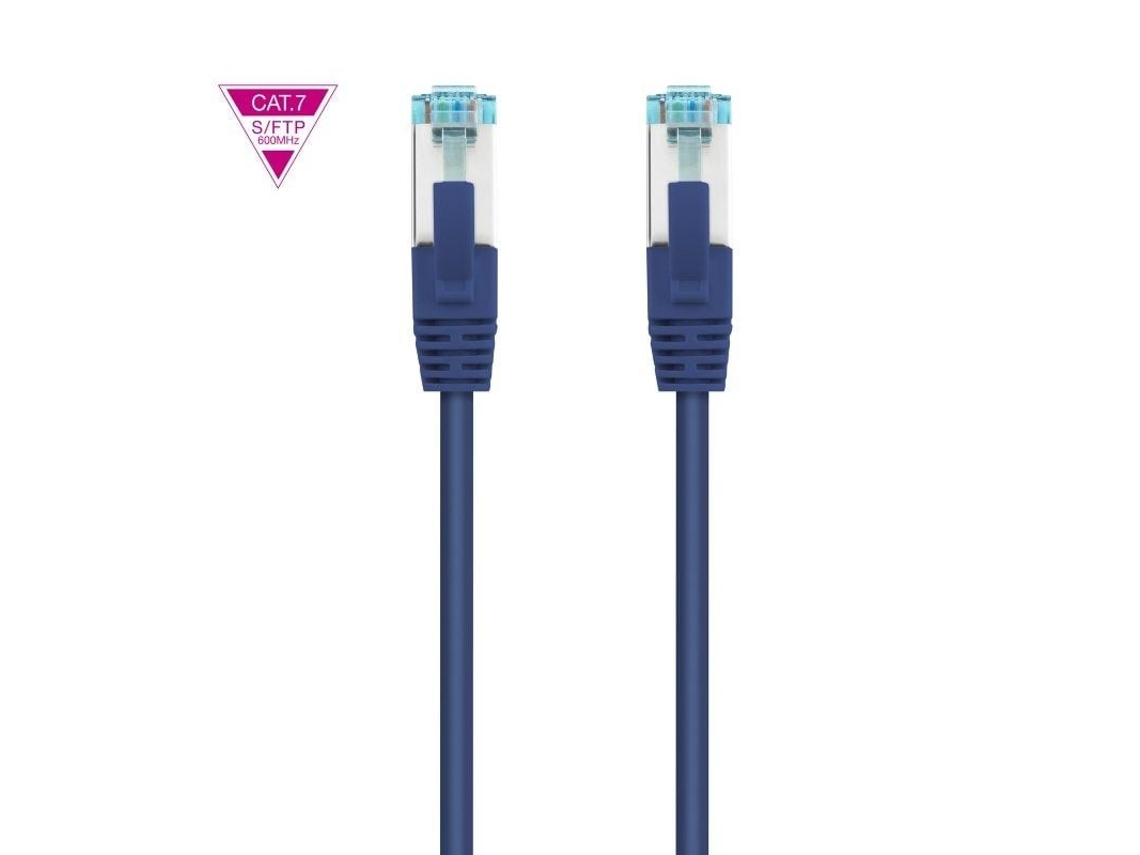 Cable de Red Rj45 Sftp Nanocable 10.20.1701-Bl Cat.7/ 1M/ Azul NANOCABLE