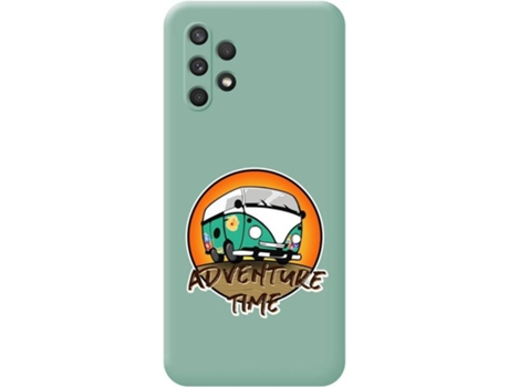 Carcasa Samsung Galaxy A32 4G TUMUNDOSMARTPHONE Adventure Time Verde