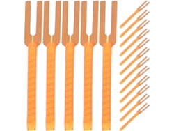 Paquete De 20 Filamentos Flexibles De 25 Mm Para Lámparas Led, Amarillo Cálido 2200k, 3v, Para Reparación.