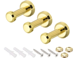 3 Ganchos De Pared Para Toallas Y Ropa