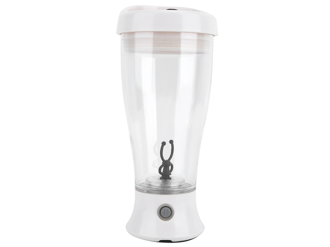 MEOIRUERY Taza Eléctrica Automática para Mezclar Café Vaso Mezclador Botella de Agua (Blanca)