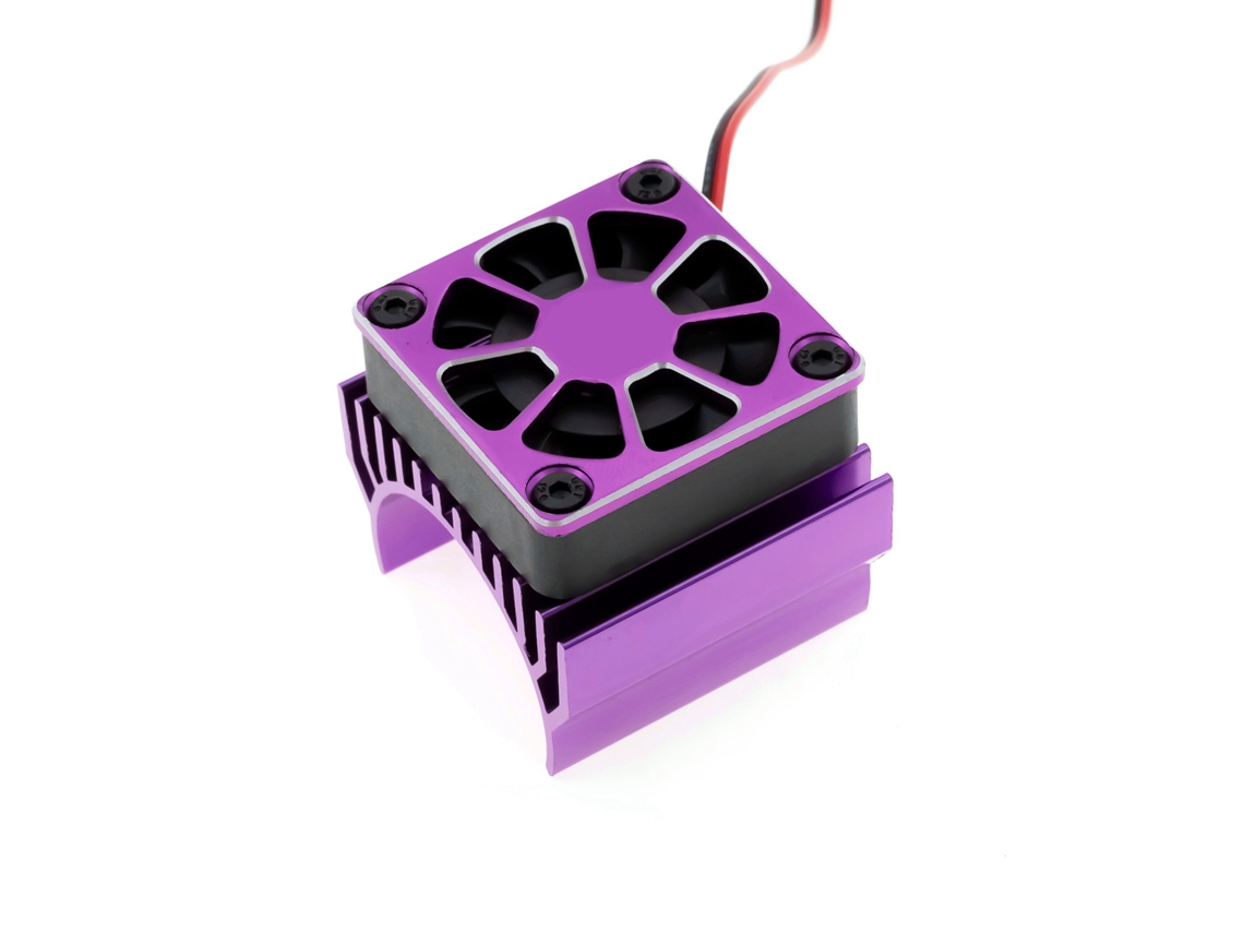 Radiador De Motor Con Enfriador Para Coche Teledirigido Traxxas Trx-4 Trx-6 G63 A Escala 1/10 - Morado