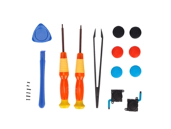 Kit De Herramientas De Reparación De Joystick De 19 Piezas, Herramientas De Reparación De Gamepad Multifunción Para
