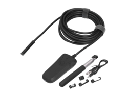 Endoscopio Wifi Semirrígido E Impermeable Ip68 De 200 W Con Cable De 5 M Para Android, Ios, Windows Y Os X.