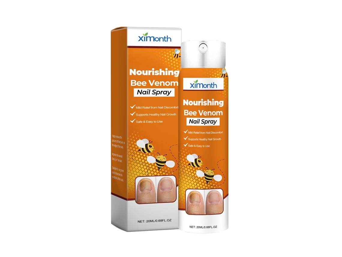 Spray Nutritivo Para Uñas Ximonth: Limpia Manos Y Pies Suavemente, Fortalece La Superficie De Las Uñas, Hidrata Y Suaviza La Queratina