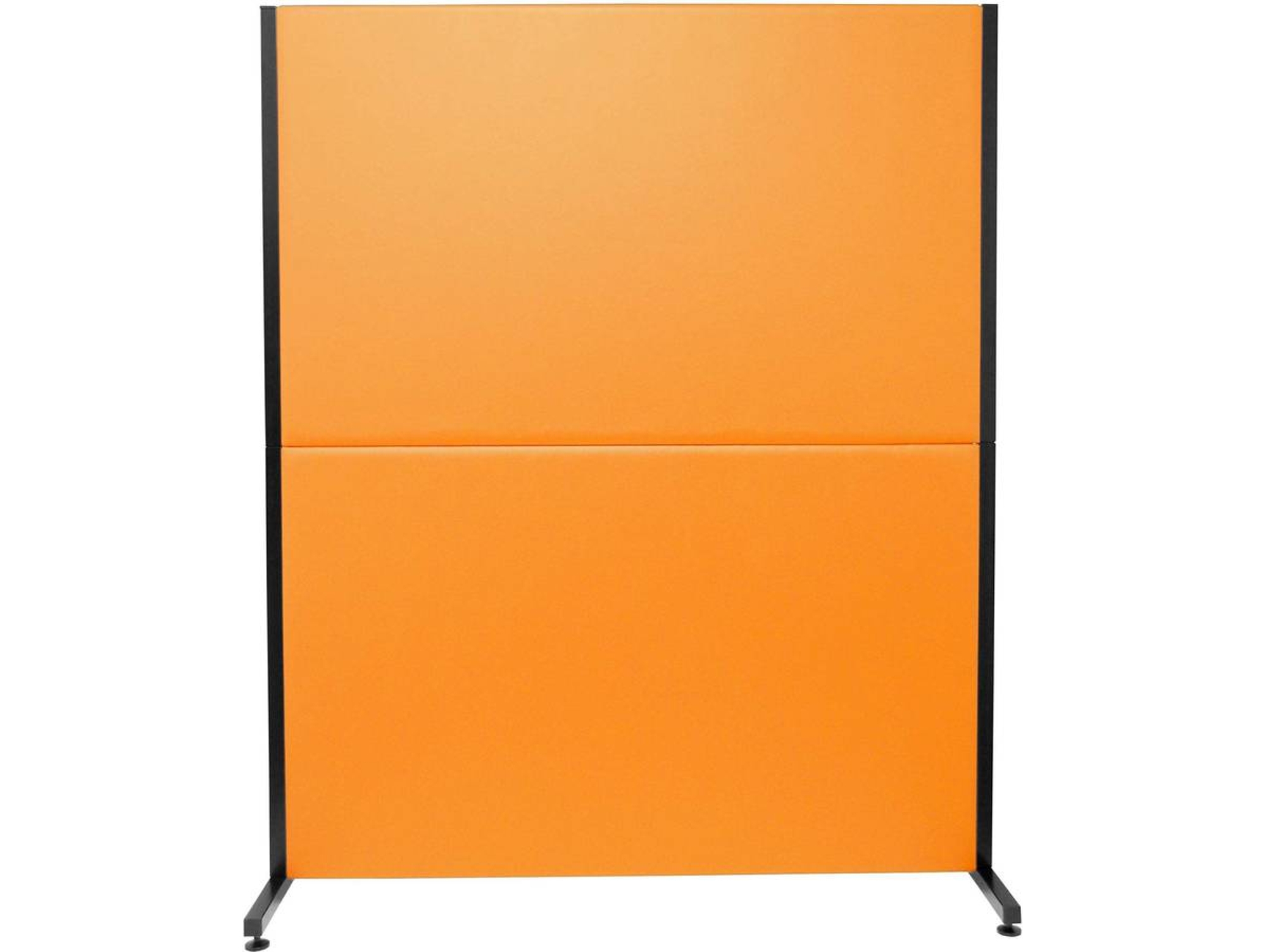 Biombo PIQUERAS&CRESPO Valdeganga Naranja (130x160 cm - Piel Sintética)