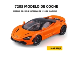 (naranja, 20,5*9,5*5,5 Cm) Modelo De Coche A Escala 1/24 Mcl 720s, Simulación De Aleación De Metal Con Efectos De Sonido Y Luz.