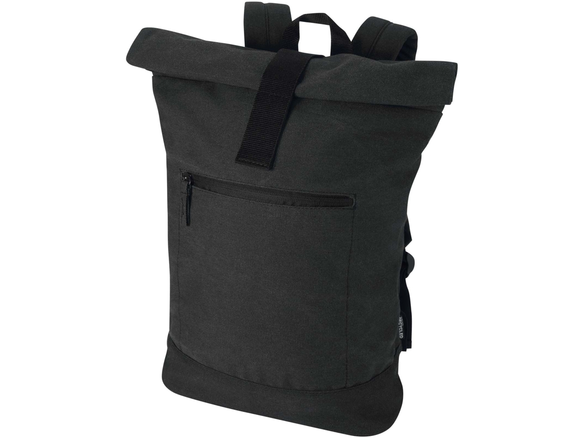 Mochila De 14" Enrollable De 16l Con Material Reciclado Grs "recanvas"