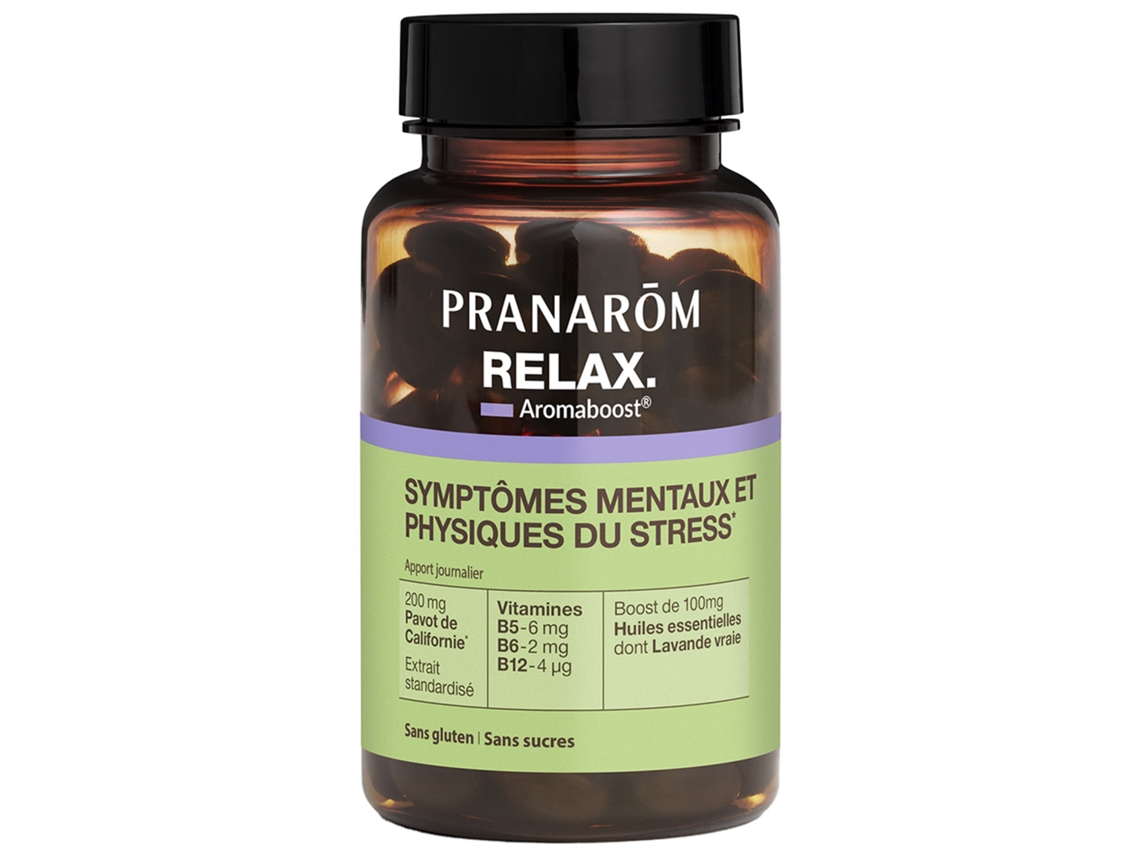 Aromaboost Relax Relajante 60 Cápsulas PRANARÔM